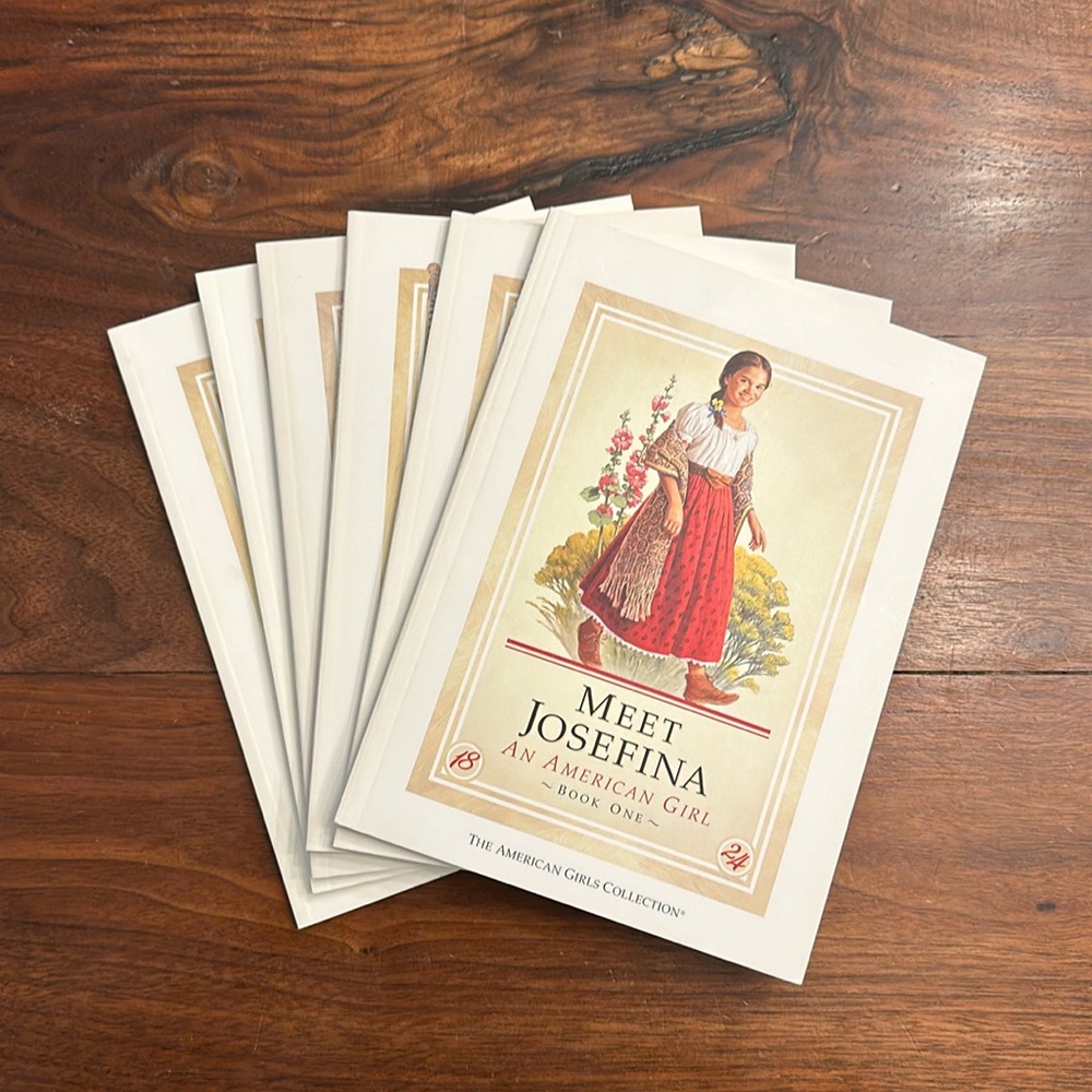 Vintage American Girl Pleasant Company Josefina Book Set